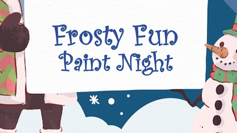 Frosty Fun Paint Night