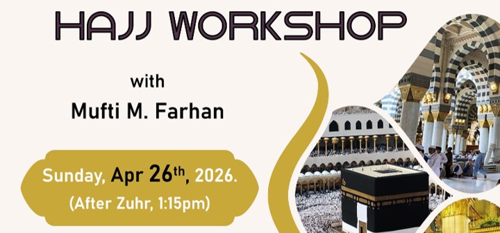 Hajj Workshop 2026