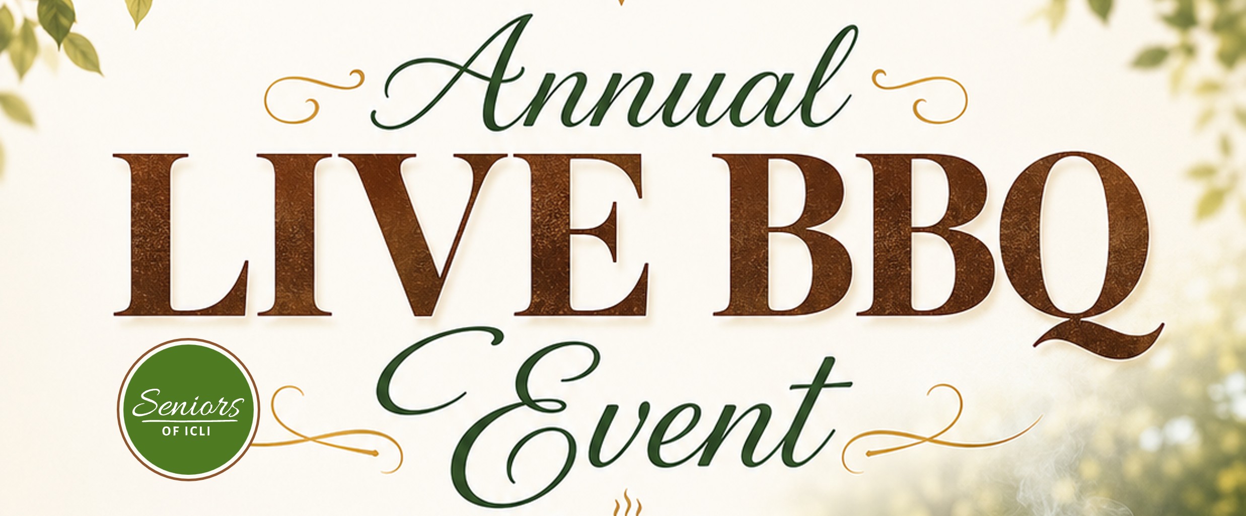 Annual Live BBQ Event for Seniors