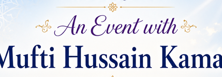 Event with Mufti Hussain Kamani